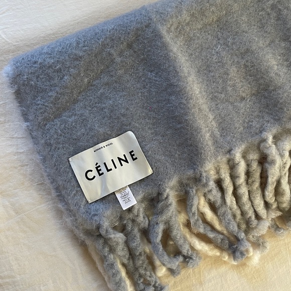 Mohair And Wool Blanket Scarf - Picture 4 of 11